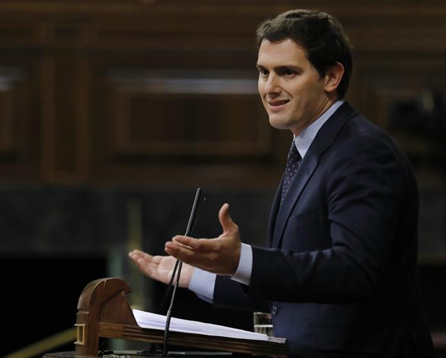 Albert Rivera en el debate de la moción de censura | EUROPA PRESS - Archivo ep albert riveradebatela mocioncensura 20180710183003