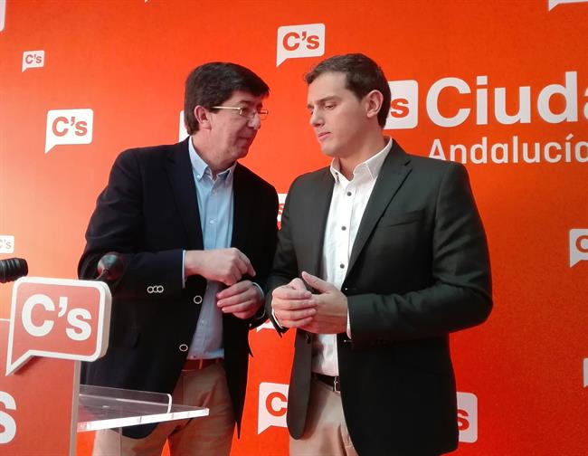 Albert Rivera y Juan Marín | EUROPA PRESS ep albert riverajuan marin