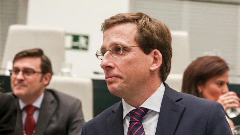 El alcalde de Madrid del PP, José Luis Martínez-Almeida, durante la Sesión de constitución del Ayuntamiento de Madrid. | Ricardo Rubio - Europa Press ep alcaldemadridpp jose luis martinez-almeida durantesesionconstitucionayuntamientomadrid