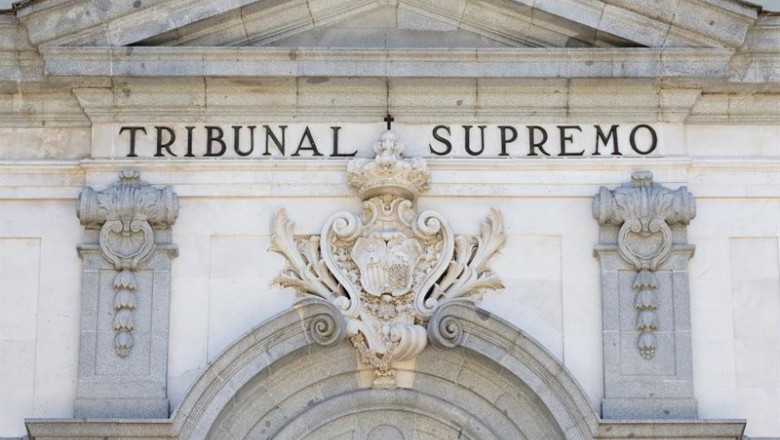 ep archivo   fachada de la sede del tribunal supremo a 26 de septiembre de 2025 en madrid espana