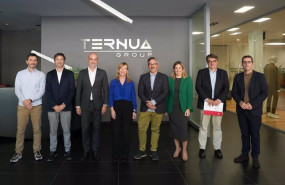 ep archivo   la diputada general de gipuzkoa eider mendoza y el presidente de camara de gipuzkoa