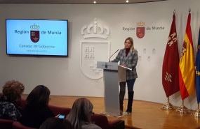 ep archivo   la portavoz del gobierno murciano ana martinez vidal en la rueda de prensa