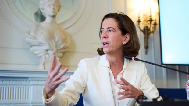 ep archivo   la presidenta de la asociacion espanola de banca aeb alejandra kindelan en el palacio