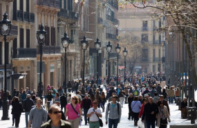 ep archivo   portal de lngel barcelona comercio tiendas turistas