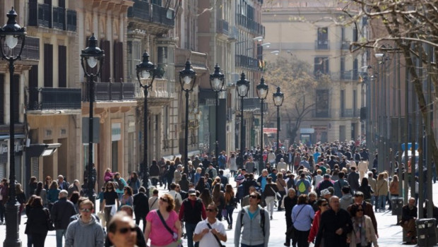 ep archivo   portal de lngel barcelona comercio tiendas turistas