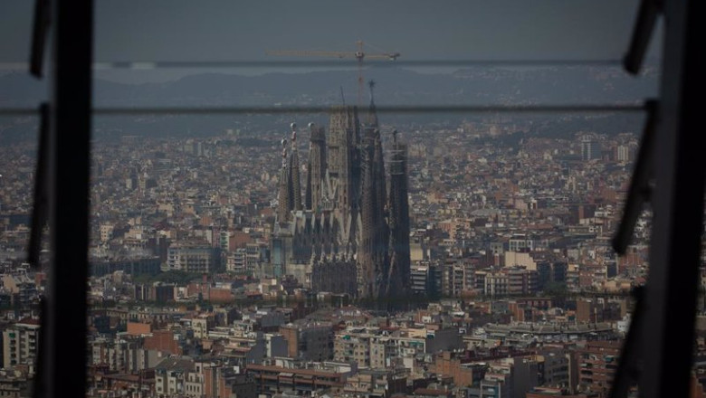 Archivo - Vista de la Sagrada Familia en Barcelona | David Zorrakino - Europa Press - Archivo ep archivo vista de la sagrada familia en barcelona