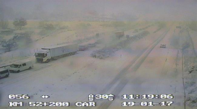 Carretera cortada por nieve, frío, nevada, temporal | CONSEJERÍA DE FOMENTO ep carretera cortadanieve frio nevada temporal