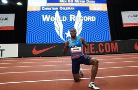 ep christian coleman baterecord mundial60 metros