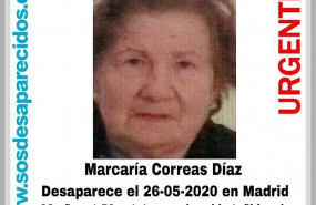 ep desaparece una mujer de 92 anos en moratalaz