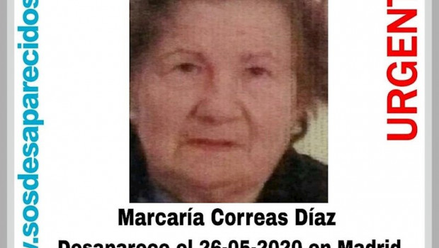 ep desaparece una mujer de 92 anos en moratalaz