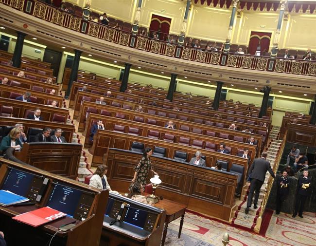 Diputados en el hemiciclo | EUROPA PRESS ep diputadoshemiciclo 20171029121401