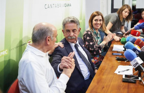 ep el diputado de prc jose maria mazon el candidato a la presidencia de cantabria por el prc miguel