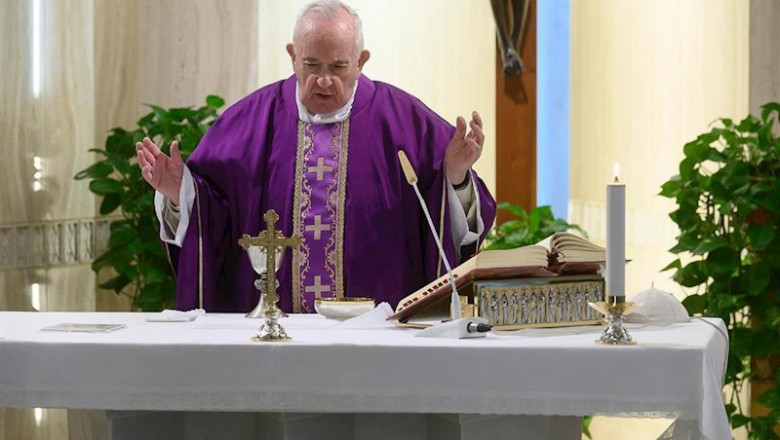 El Papa en la misa de matutina de la Casa de Santa Marta | VATICAN MEDIA ep el papa en la misa de matutina de la casa de santa marta