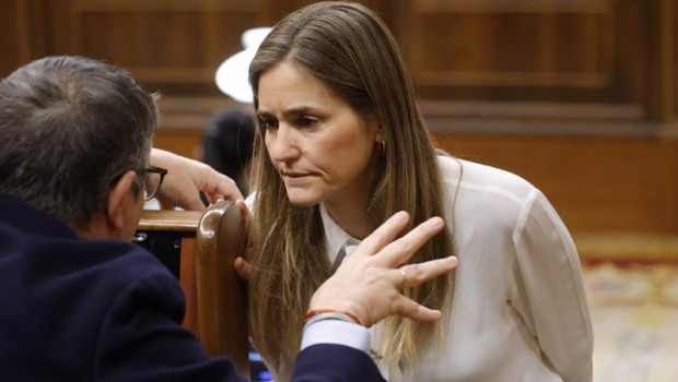 ep el portavoz del psoe patxi lopez y la vicepresidenta tercera y ministra para la transicion