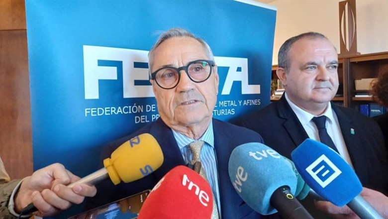 ep el presidente de la patronal del metal femetal antonio fernandez escandon izda antes de ep el presidente de la patronal del metal femetal antonio fernandez escandon izda antes de