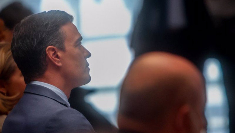 ep el presidente del gobierno pedro sanchez en el acto de presentacion del perte de economia social