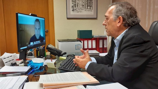 ep el secretario autonomico de educacion y fp miquel soler en la mesa sectorial celebrada por