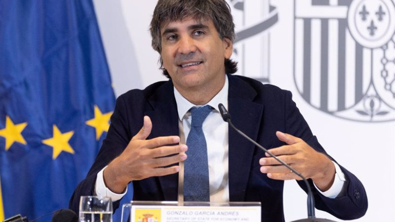 ep el secretario de estado de economia y apoyo a la empresa gonzalo garcia andres interviene durante ep el secretario de estado de economia y apoyo a la empresa gonzalo garcia andres interviene durante