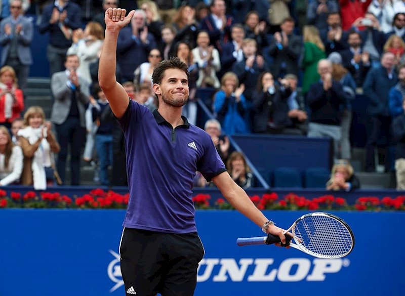 ep el tenista dominic thiem ganador del barcelona open banc sabadell 2019