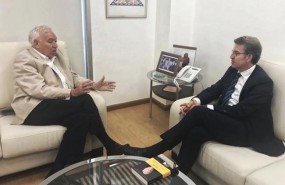 ep feijoomargallo reunidosdespachopresidente gallego