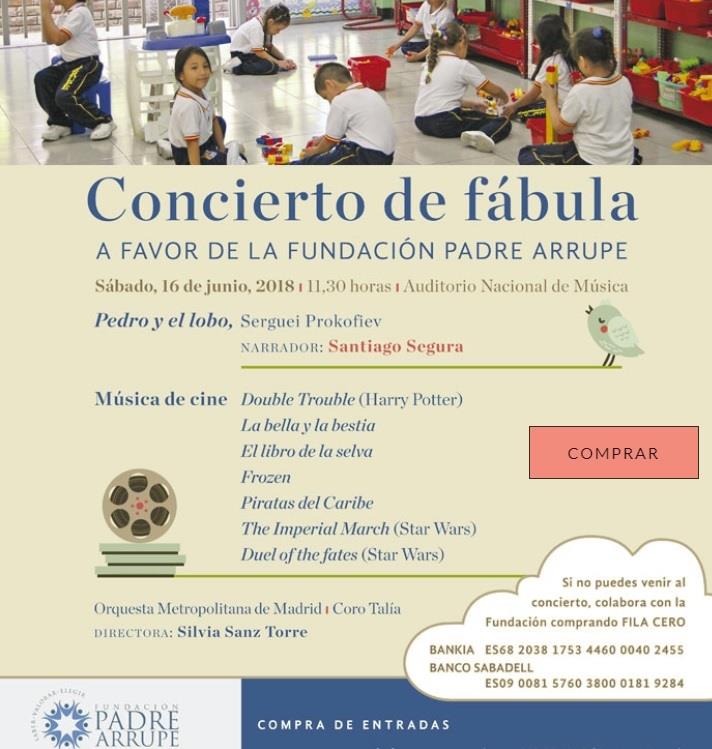 Fundación Padre Arrupe celebra mañana un concierto en Madrid | FUNDACIÓN PADRE ARRUPE ep fundacion padre arrupe celebra mananaconciertomadrid