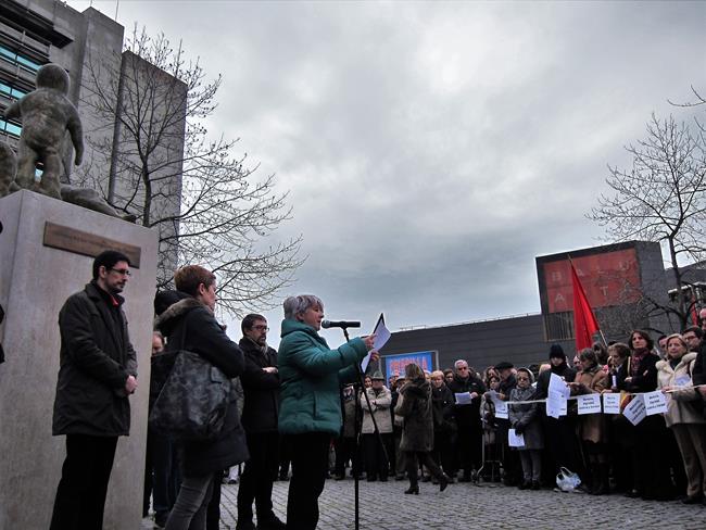 Homenaje en Pamplona a las víctimas de ETA | EUROPA PRESS ep homenajepamplonalas victimaseta