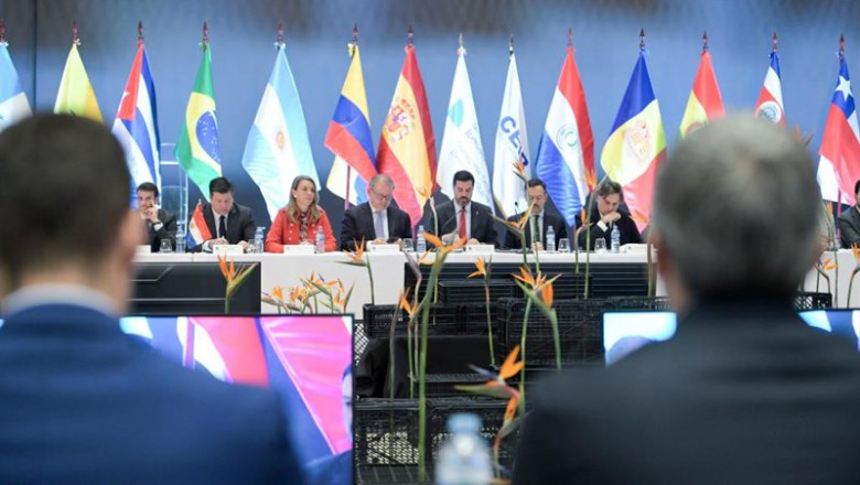 Inauguración del VII Foro Iberoamericano de la Mipyme, en el Hotel Taoro del Puerto de la Cruz, a 27 de noviembre de 2025, en Tenerife, Canarias (España). Se trata de un encuentro internacional, antesala de la Cumbre Iberoamericana de 2026 de Madrid. | Europa Press Canarias - Europa Press ep inauguracion del vii foro iberoamericano de la mipyme en el hotel taoro del puerto de la cruz a