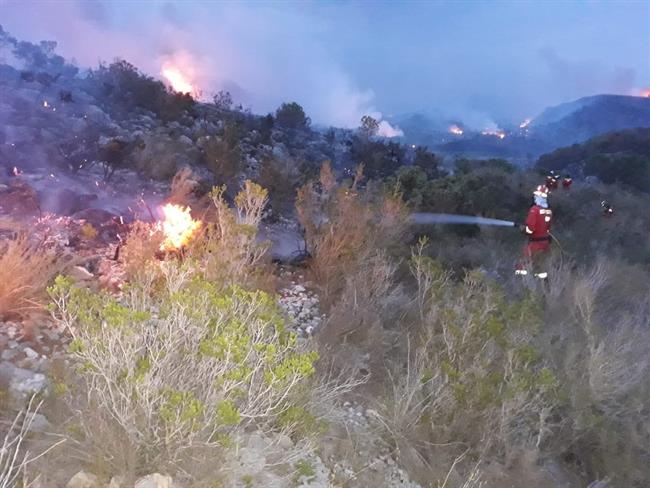 Incendio en Llutxent | UME ep incendiollutxent