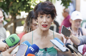 ep la ministra de inclusion seguridad social y migraciones elma saiz atiende a los medios