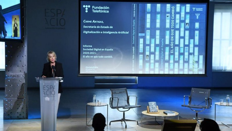 ep la secretaria de estado de inteligencia artificial y digitalizacion carme artigas durante la ep la secretaria de estado de inteligencia artificial y digitalizacion carme artigas durante la