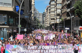 ep manifestacion del 8m de esta manana en murcia