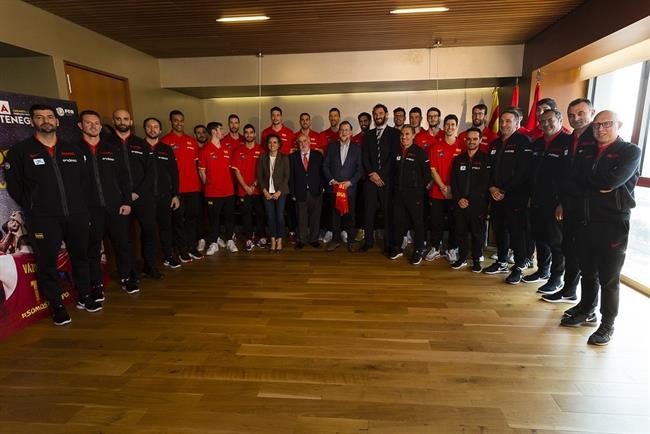 Mariano Rajoy Dolors Montserrat selección española baloncesto | FEB/LOF ep mariano rajoy dolors montserrat seleccion espanola baloncesto