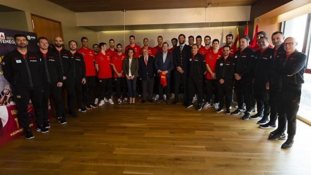 ep mariano rajoy dolors montserrat seleccion espanola baloncesto