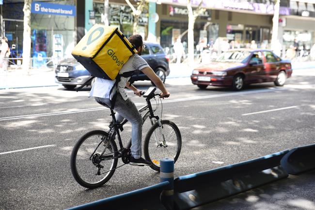 Montando en bicicleta, bicicletas, empresa Glovo | EUROPA PRESS - Archivo ep montandobicicleta bicicletas empresa glovo