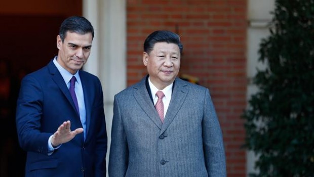 ep pedro sanchez recibepresidente chino xi jinping