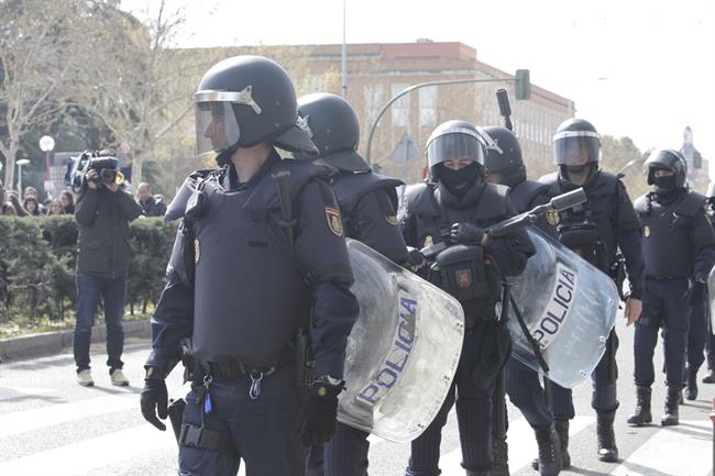 Policías antidisturbios | EUROPA PRESS ep policias antidisturbios