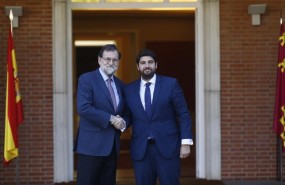 ep rajoy recibela moncloapresidentela regionmurcia