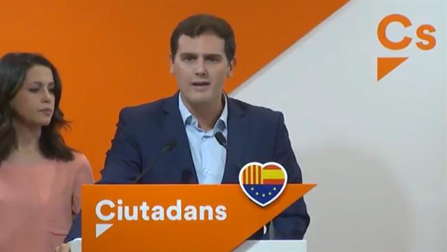 Rivera califica el 1-O como "golpe de Estado" | EUROPAPRESS ep rivera califica1-o como golpeestado