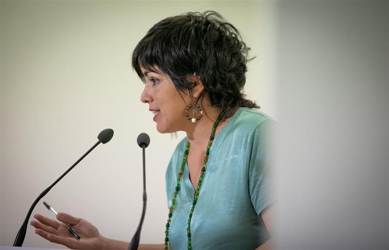 ep rueda de prensa de la coordinadora de podemos andalucia teresa rodriguez
