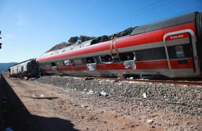 ep uno de los vagones del tren iryo que descarrilo a 20 de enero de 2026 en adamuz