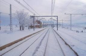 ep vias de adif tras una nevada