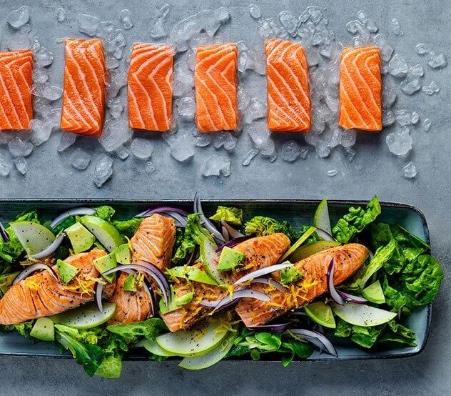 ovenbaked salmon lemon