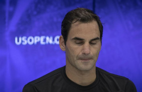 ep 04 september 2019 us new york swiss tennis player roger federer reacts during a press conference