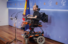 ep archivo el portavoz de unidas podemos en el congreso pablo echenique durante una rueda de ep archivo el portavoz de unidas podemos en el congreso pablo echenique durante una rueda de