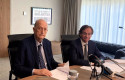 ep archivo   el presidente de colonial juan jose brugera y el consejero delegado pere vinolas