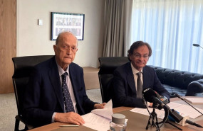 ep archivo   el presidente de colonial juan jose brugera y el consejero delegado pere vinolas