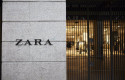 ep archivo - fachada y letrero del primer local de zara que abrio en la capital junto a la puerta