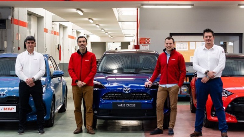 ep archivo   formacion red oficial de concesionarios toyota espana   cesvimap