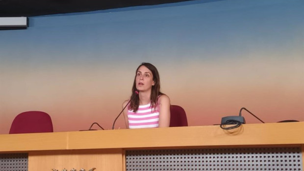 ep archivo   la portavoz de mas madrid en el ayuntamiento rita maestre en rueda de prensa