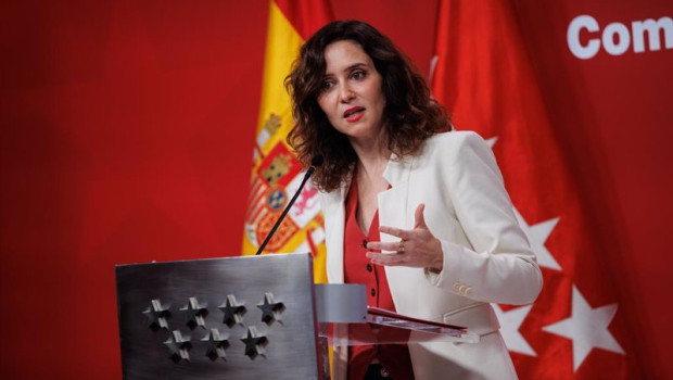 ep archivo   la presidenta de la comunidad de madrid isabel diaz ayuso durante una rueda de prensa